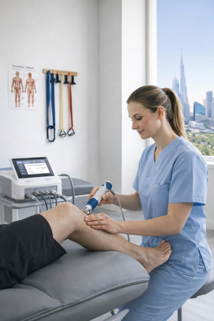 physiot providing professional treatment